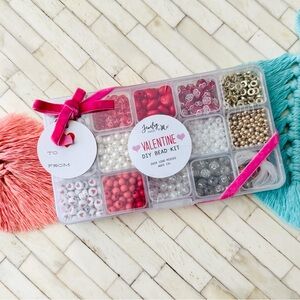 NEW Valentine DIY Bead Kit - Red